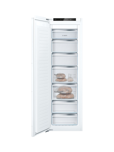 Bosch OUTLET Series 4 GIN81VEE0G Integrated Freezer, Like New, White, White