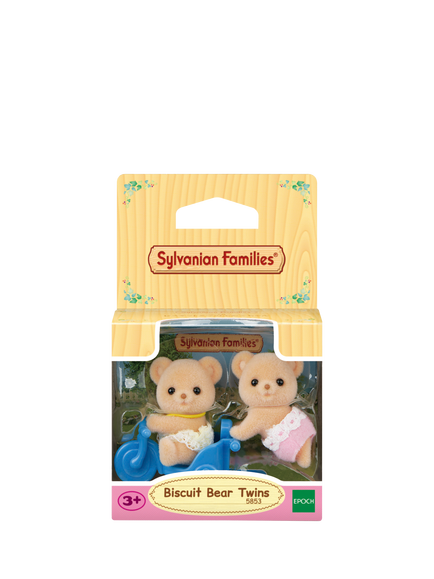 Sylvanian Families Biscuit Bear Twins, Multi