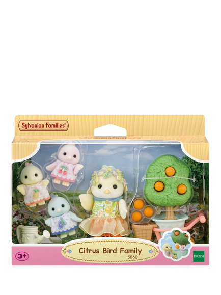 Sylvanian Families Citrus Bird Family, Multi