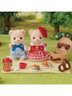 Sylvanian Families Biscuit Bear Sister & Brother Delicious Picnic - view 2, Multi