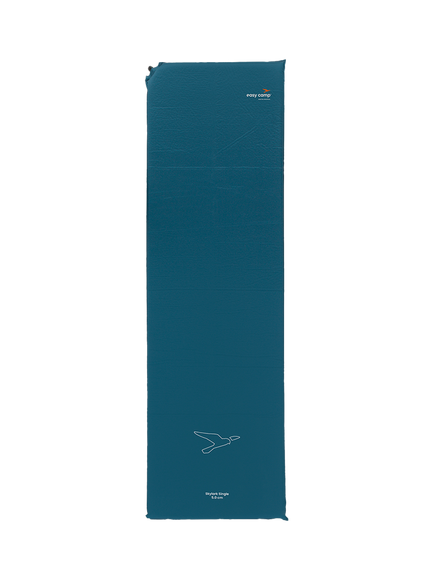 Easy Camp Skylark Single 5cm Self-Inflating Camping Mat, Blue, Blue