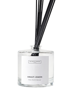 The White Company Lux Amalfi Lemon Reed Diffuser, 150ml - view 2, White