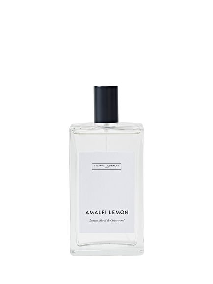 The White Company Amalfi Lemon Home Spray, 95ml - view 2, White