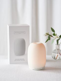 The White Company Spa Wellness Pod Electronic Diffuser, White - view 2, White