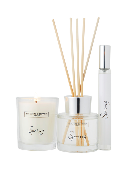 The White Company Spring Mini Home Fragrance Gift Set, White