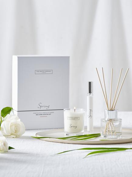 The White Company Spring Mini Home Fragrance Gift Set - view 2, White