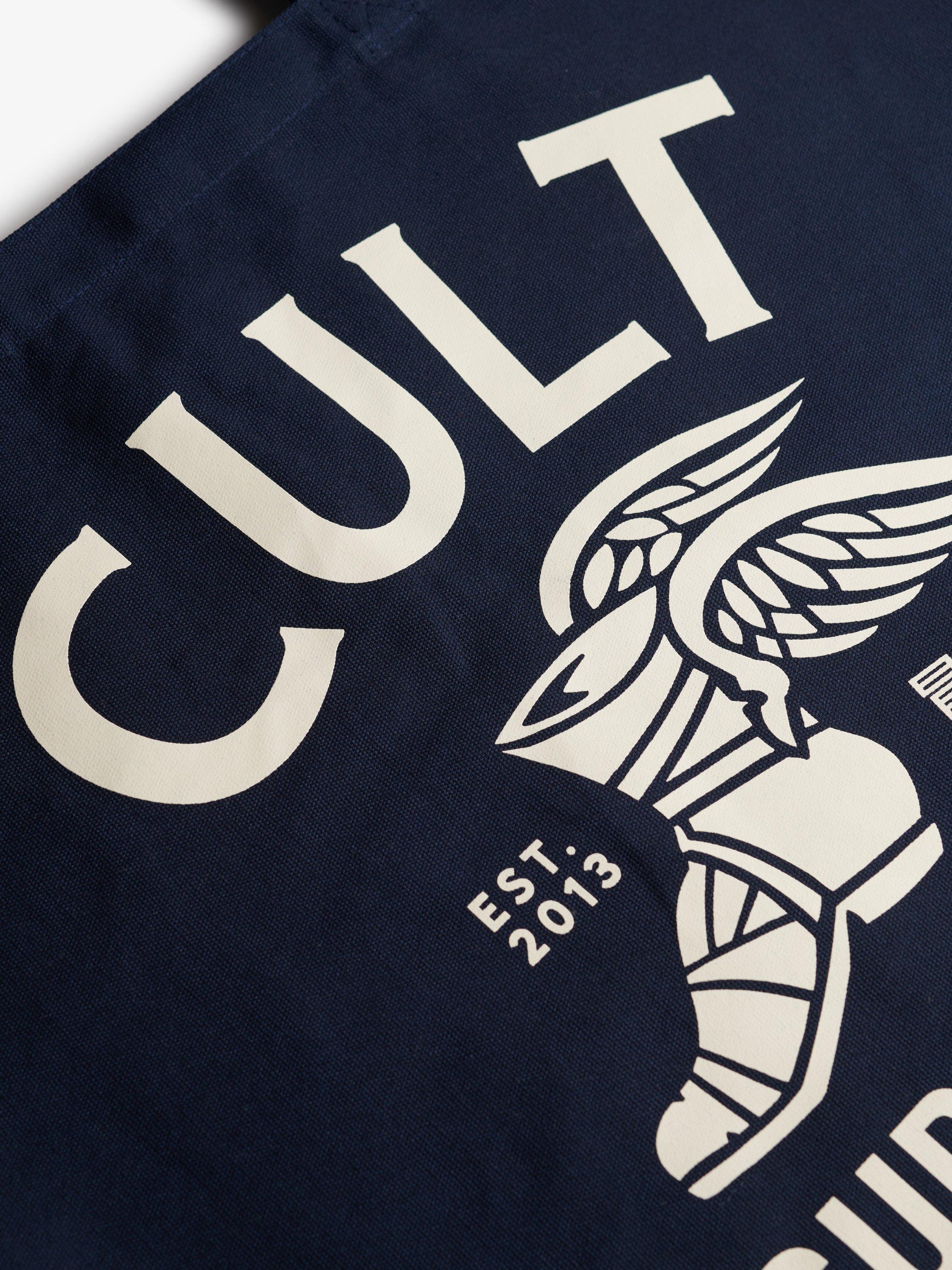 Product image 3 of 4, which shows Superdry Cult Tote Bag, Navy/Off White