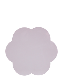 Addison Ross Scallop Placemat, Set of 4, Pale Pink