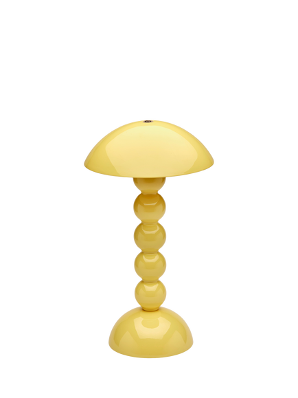 Addison Ross Bobbin Rechargeable LED Table Lamp, Buttermilk