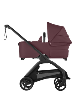 Bugaboo Dragonfly Carrycot - view 2, Black Cherry