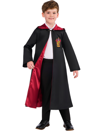 Rubies Kids' Deluxe Robe Gryffindor Costume, Multi