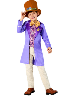 Rubies Kids' Willy Wonka Costume, Multi