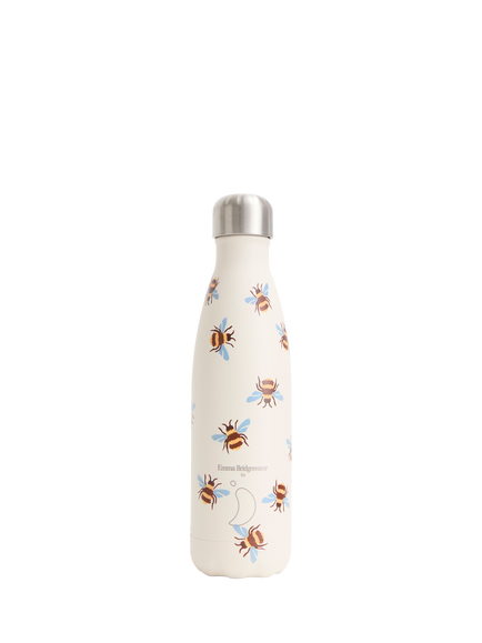 Chilly's x Emma Bridgewater Bumblebee Insulated Leak-Proof Drinks Bottle, 500ml, Multi