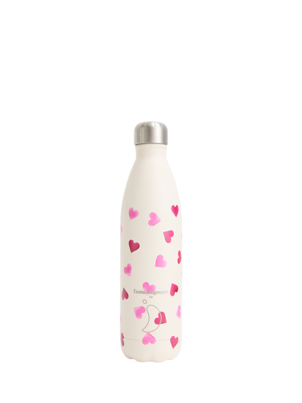 Chilly's x Emma Bridgewater Heart Insulated Leak-Proof Drinks Bottle, 750ml, Multi