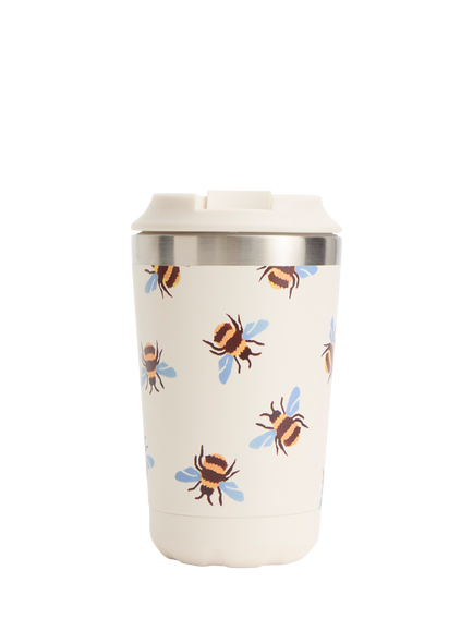 Chilly's x Emma Bridgewater Bumblebee Double Wall Insulated Travel Cup, 340ml - view 2, Multi