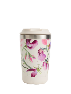 Chilly's x Emma Bridgewater Sweet Pea Double Wall Insulated Travel Cup, 340ml - view 2, Multi