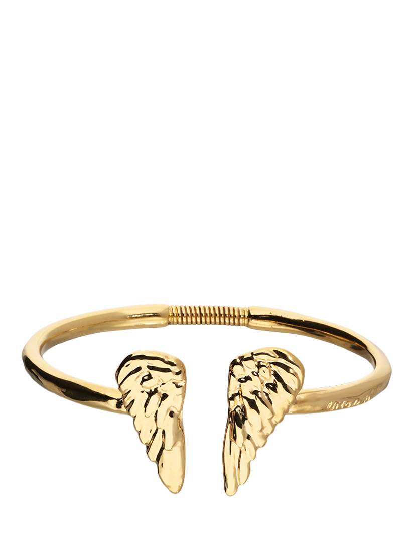Product image 1 of 3, which shows UNOde50 Ser Invencible Wings Bangle, Gold Gold