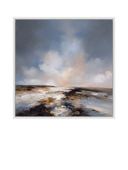 John Lewis Alison Johnson 'Angel Dust' Framed Canvas Print, 106 x 106cm, Multi, Multi Multi