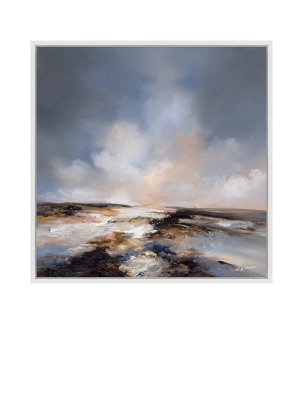 John Lewis Alison Johnson 'Angel Dust' Framed Canvas Print, 106 x 106cm, Multi, Multi Multi