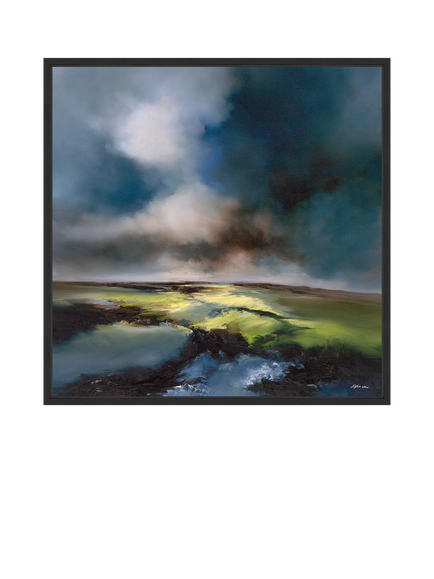 John Lewis Alison Johnson 'Roam Free' Framed Canvas Print, 106 x 106cm, Multi, Multi Multi