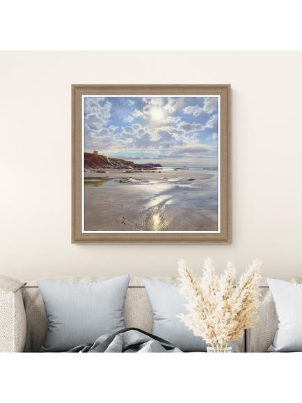 John Lewis Duncan Palmar 'Empyrean Light' Framed Print, 79 x 79cm, Multi - view 2, Multi Multi