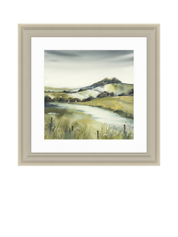 John Lewis Elizabeth Baldin 'Pistachio Pastel 1' Framed Print, 59 x 59cm, Multi, Multi Multi