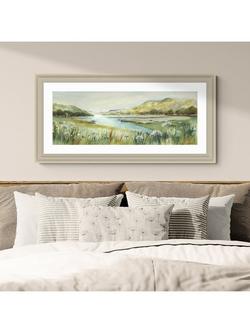 John Lewis Elizabeth Baldin 'Pistachio Pastel 4' Framed Print, 109 x 54cm, Multi - view 2, Multi Multi