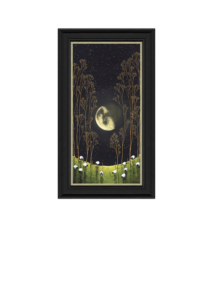John Lewis Geoff Beckett 'Gilded Moon' Framed Print, 40 x 70cm, Multi Multi, Multi Multi