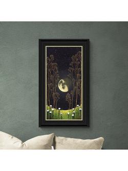 John Lewis Geoff Beckett 'Gilded Moon' Framed Print, 40 x 70cm, Multi Multi - view 2, Multi Multi