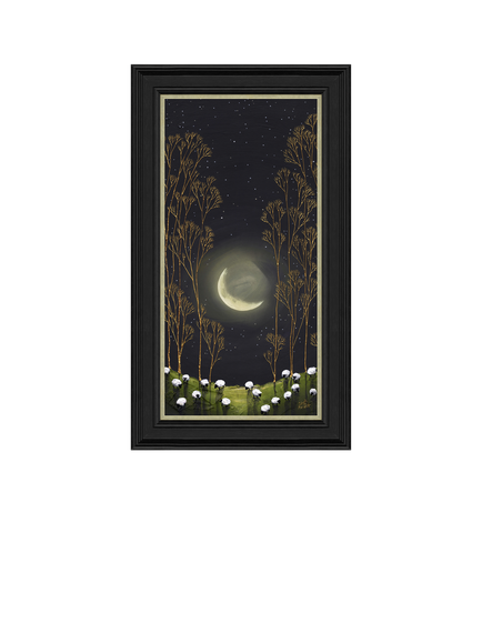 John Lewis Geoff Beckett 'Luna Gold' Framed Print, 40 x 70cm, Multi Multi, Multi Multi