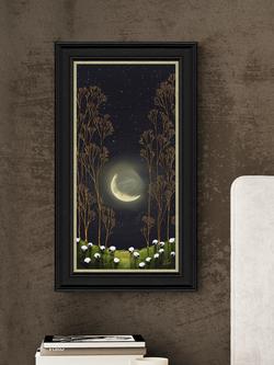 John Lewis Geoff Beckett 'Luna Gold' Framed Print, 40 x 70cm, Multi Multi - view 2, Multi Multi