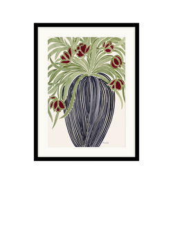 John Lewis La Poire Floral Framed Print, 63 x 83cm, Multi Multi, Multi Multi