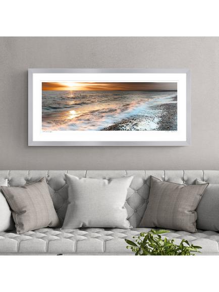 John Lewis Mike Shepherd  'Seascape' Photographic Print, 104 x 49cm, Multi - view 2, Multi Multi