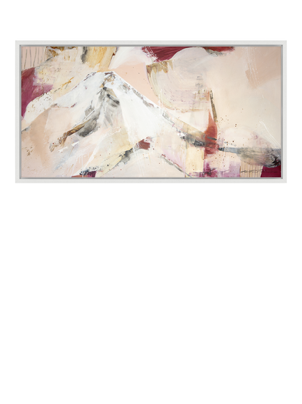John Lewis Natasha Barnes 'Fuji' Canvas Print, 126 x 66 cm, Multi Multi, Multi Multi