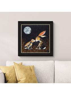 John Lewis Quinn Russell 'To The Moon and Back' Framed Print, 60 x 60cm, Multi Multi - view 2, Multi Multi