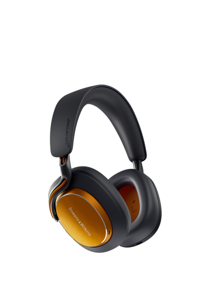 Bowers & Wilkins PX8 S2 Noise Cancelling Wireless Over Ear Headphones, McLaren Edition, Grey, Grey