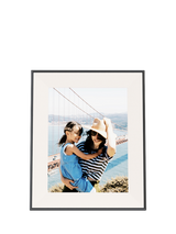 Aura Frames Aspen Digital Photo Frame, 12”, Ink/Paper Mat