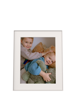 Aura Frames Walden Digital Photo Frame, 15”, Mat Clay