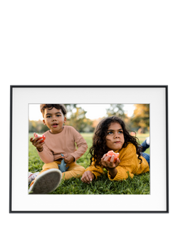 Aura Frames Walden Digital Photo Frame, 15”, Textured Mat