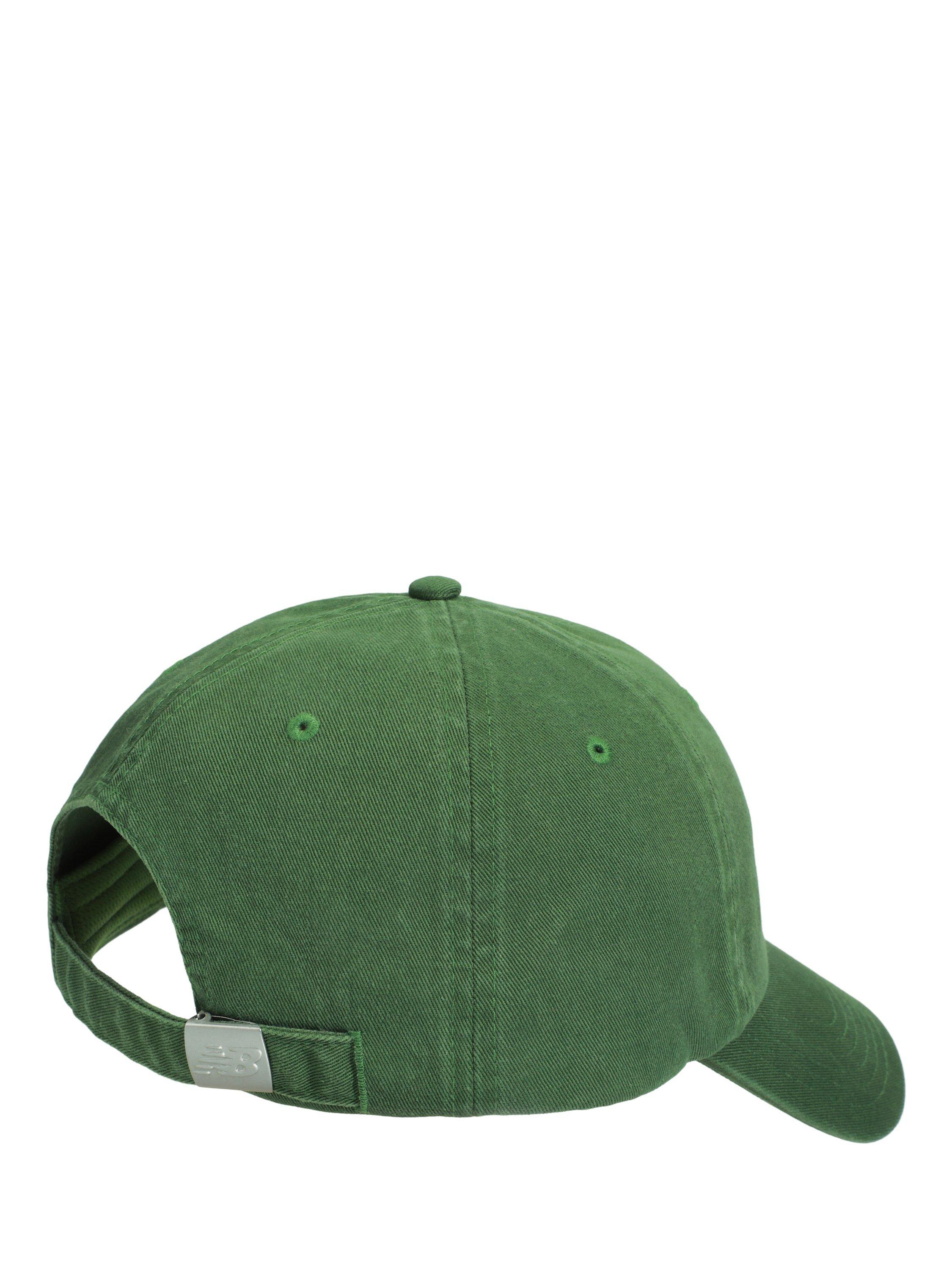 Product image 2 of 3, which shows New Balance Women's 6 Panel Athletic Legacy Hat, Green