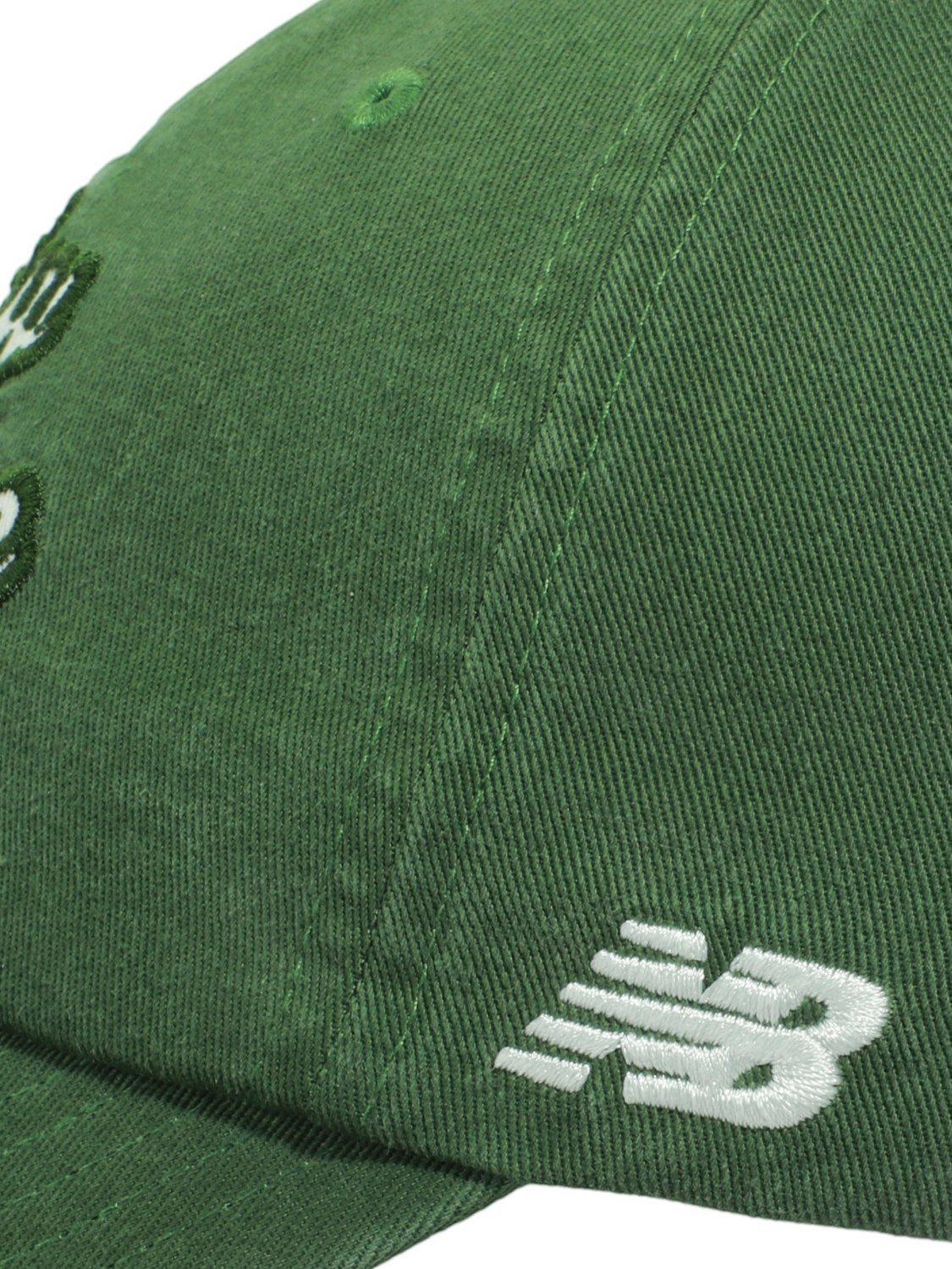 Product image 3 of 3, which shows New Balance Women's 6 Panel Athletic Legacy Hat, Green