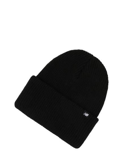 New Balance Fisherman Beanie Hat, Black, Black
