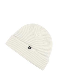 New Balance Watch Block Knitted Beanie Hat, Sea Salt - view 2, Sea Salt