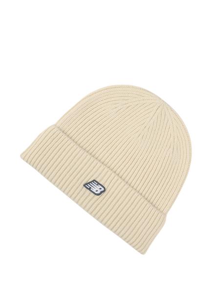 New Balance Watchman Rib Knit Beanie Hat, Permafrost, Permafrost