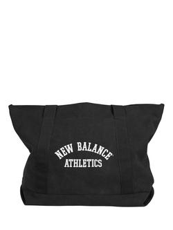 New Balance Classic Canvas Tote Bag, Black, Black