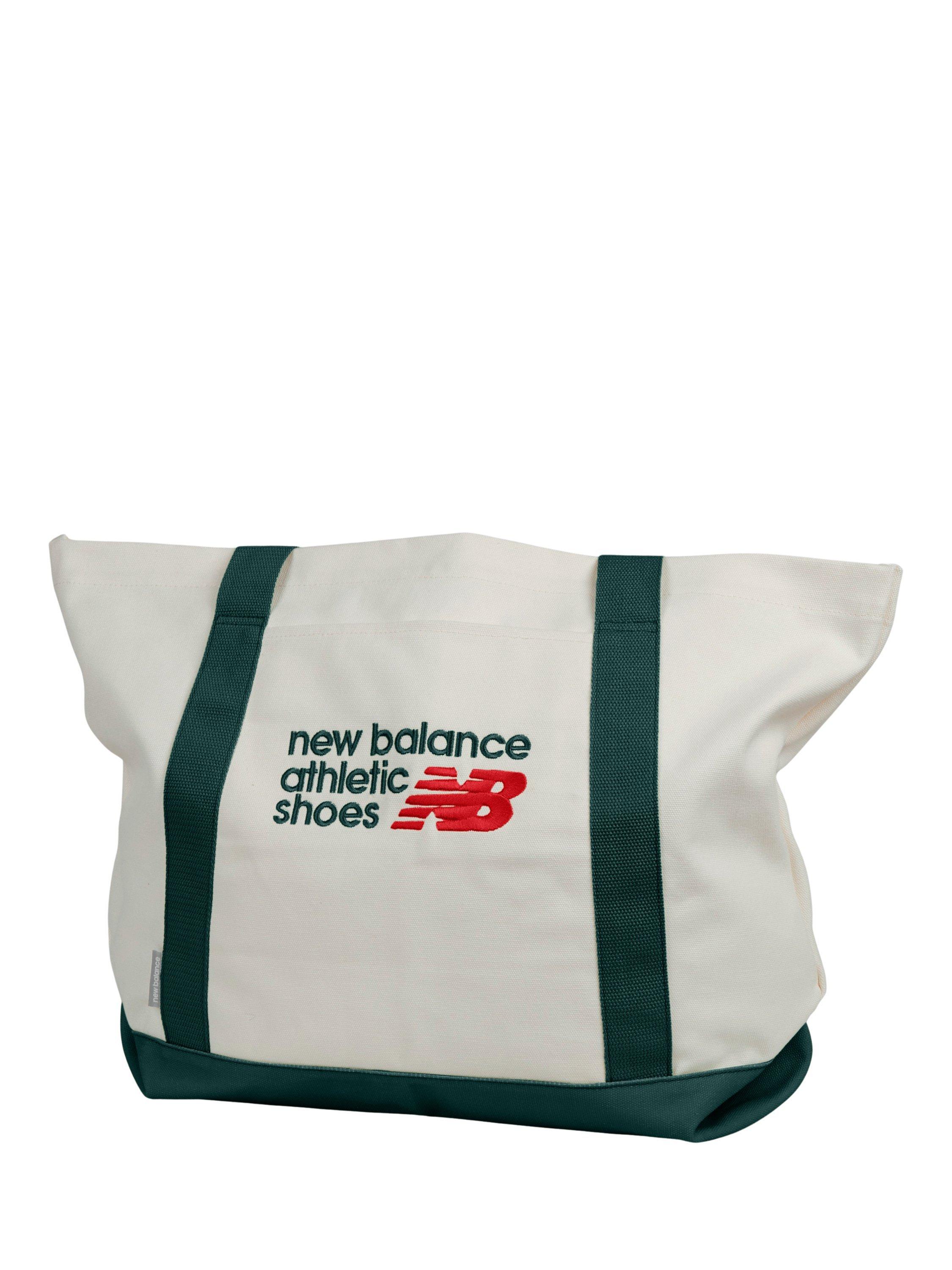 Product image 2 of 4, which shows New Balance Classic Canvas Tote Bag, Nightwatch Green