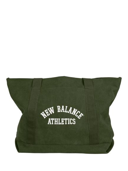 New Balance Classic Canvas Tote Bag, Dark Olivine