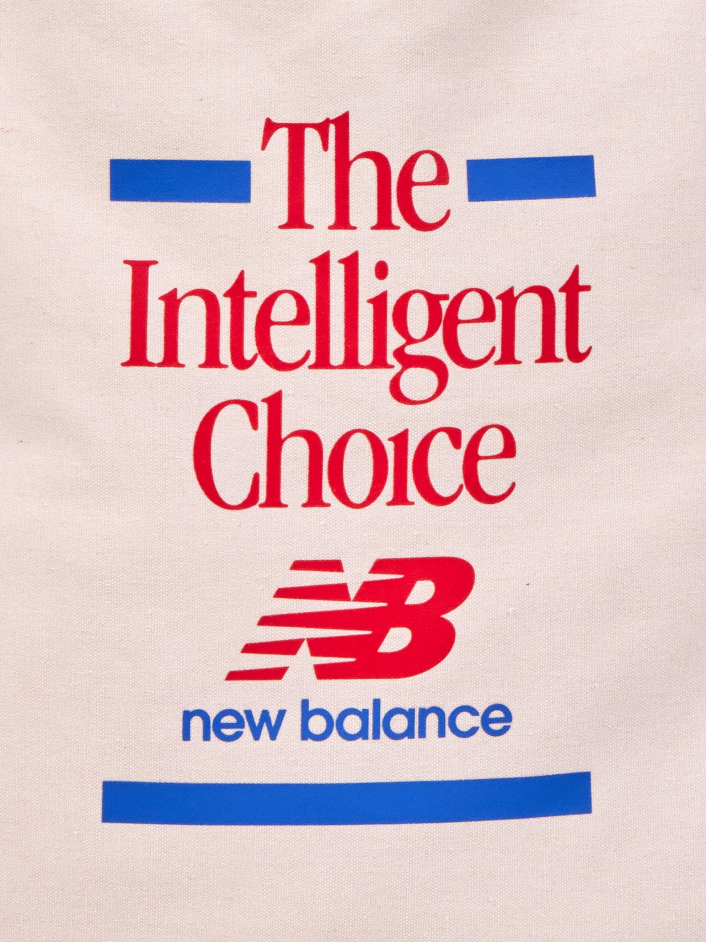 Product image 4 of 4, which shows New Balance Graphic Tote Bag, True Red