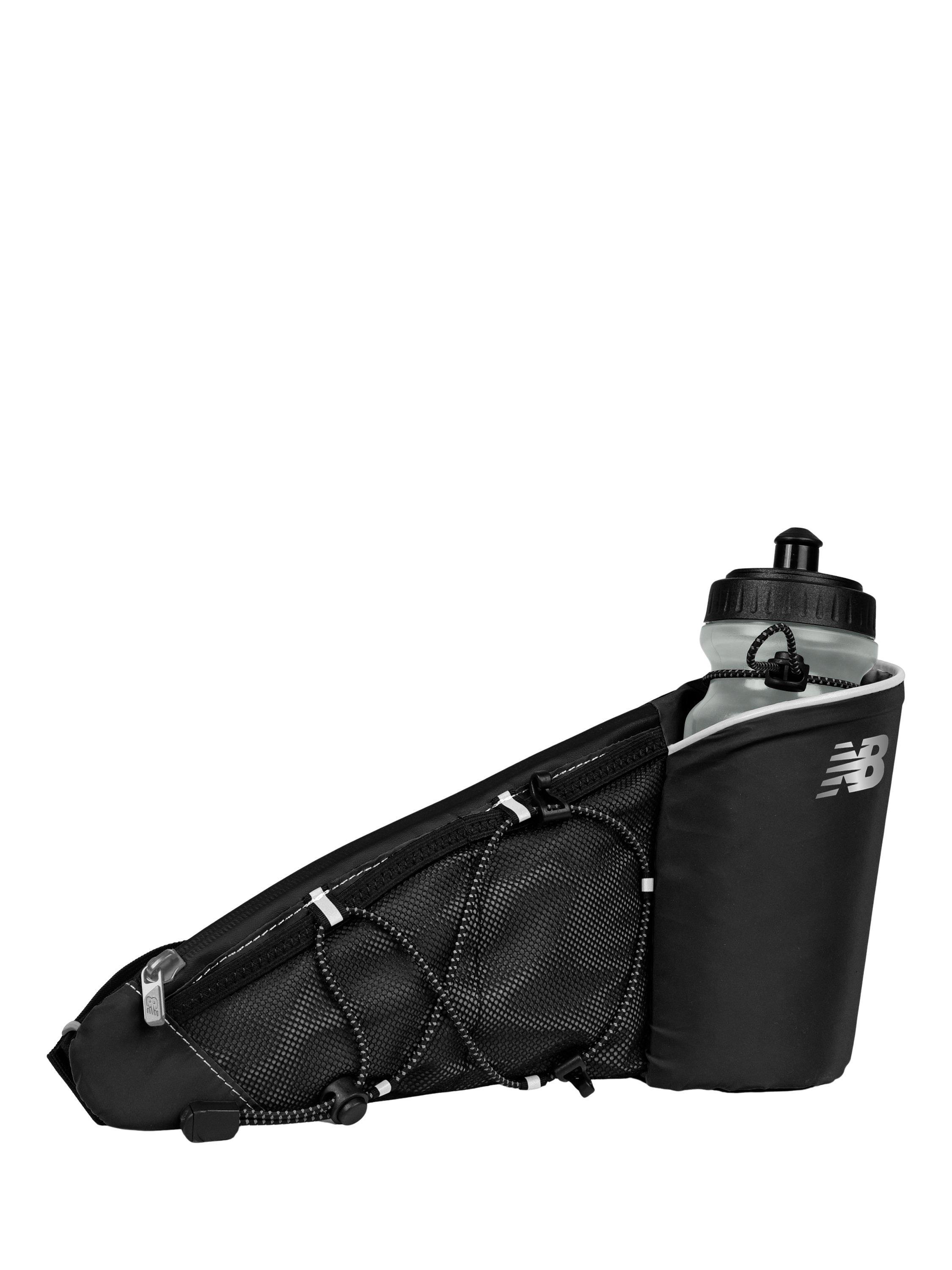 Product image 1 of 4, which shows New Balance Performance Bottle Belt, Black