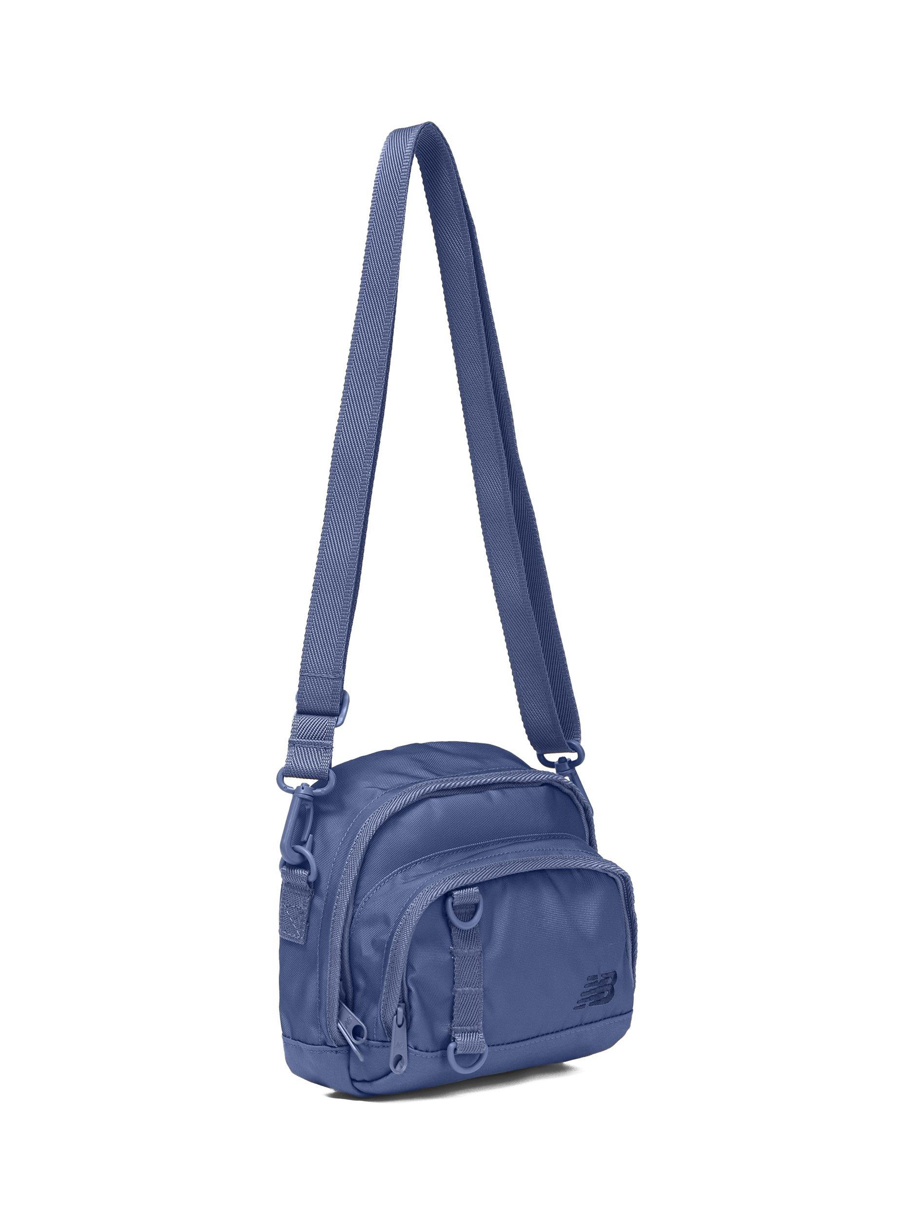 Product image 1 of 5, which shows New Balance Athletic Sling Bag, Vintage Indigo